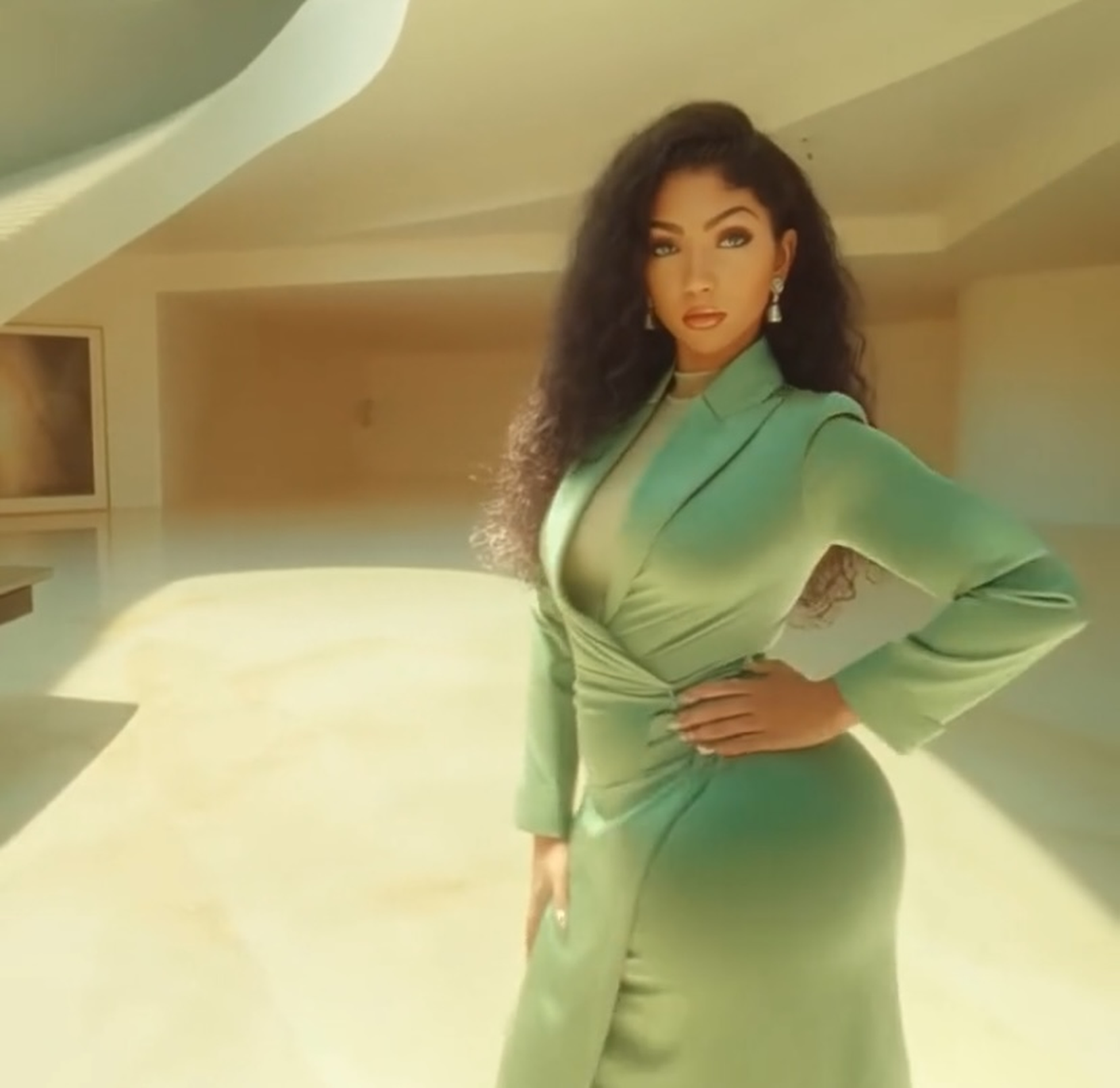 You Don't Deserve Me single release banner framing Jalisa Avari's powerful gaze.